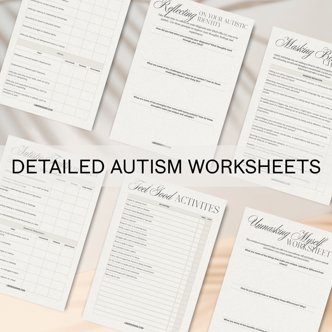 Autism Care Binder, Autism Planner Printable, Autism Worksheet, Autism Therapy, Neurodivergent